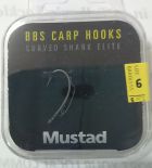 MUSTAD BBS CURVED SHANK ELITE SIZE 6
